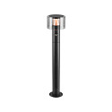 SLV outdoor floor lamp TAHA II 70 with sensor, CCT Switch, switchable IP54, black, lacquered 