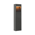 Outdoor LED-Stehleuchte QUAD PRO 60, IP65 IK10, 60cm, 230V AC, DALI 2 dimmbar, Seeluft-best�ndig, anthrazit, 14W 2700K 500llm