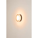 SLV LED Wand-/Deckenleuchte CYFT XL, 125�, 15W, 2700/3000/4000K, 810lm, IP65, dimmbar, schwarz / klar