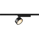 LED 1-Phasen Strahler KALU 2.0 PHASE, IP20, zylindrisch, CRi>90, UGR<19, dimmbar, kardanisch, 10W 2700K 1400lm 36�, schwarz