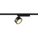 LED 1-Phasen Strahler KALU 2.0 PHASE, IP20, zylindrisch, CRi>90, UGR<19, dimmbar, kardanisch, 10W 3000K 1450lm 36�, schwarz