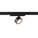 LED 3-Phasen Strahler KALU 2.0 PHASE, IP20, zylindrisch, CRi>90, UGR<19, dimmbar, kardanisch, 10W 4000K 1500lm 36�, schwarz
