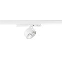 SLV LED 3-Phasen Strahler KALU 2.0 PHASE, IP20, zylindrisch, CRi>90, UGR<19, dimmbar, kardanisch, 10W 4000K 1500lm 36�, wei�