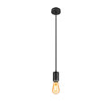 Pendelleuchte LALU� MIX&MATCH, E27, 1x max. 10W, IP20, dimmbar, schwarz