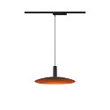 SLV LED 1-Phasen Pendelleuchte LALU� MIX&MATCH, ohne Schirm, IP20, 10W 2700/3000K 700/800lm 40�, CRi>90, dimmbar, schwarz