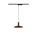 SLV LED 1-Phasen Pendelleuchte LALU� MIX&MATCH, ohne Schirm, IP20, 10W 2700/3000K 700/800lm 40�, CRi>90, dimmbar, schwarz