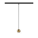 LED Pendelleuchte DYSKO TRACK 48V, 36�, 6W, 2700K, 750lm, IP20, dimmbar, schwarz / gold