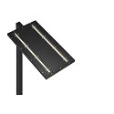 LED Stehleuchte WORKLIGHT EASY FL 940, 60W, 4000K, 4230lm, IP20, dimmbar, mit Schalter, schwarz