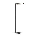 LED Stehleuchte WORKLIGHT EASY FL 940, 60W, 4000K, 4230lm, IP20, dimmbar, mit Schalter, schwarz