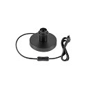 SLV Tischleuchte WUD TL, zylindrisch, E27, 1x max. 40W, IP20, dimmbar, natur