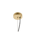 SLV Pendelleuchte OLYPSO 40, E27, 1x max. 40W, IP20, dimmbar, gold