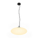 pendant luminaire OLYPSO 50 E27 IP20, black dimmable