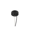 Pendelleuchte OLYPSO 50, E27, 1x max. 40W, IP20, dimmbar, schwarz