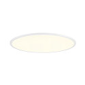 SLV LED Deckenleuchte PANEL 60, rund, 90�, 29W, 3000/4000K, 3050lm, IP20, DALI dimmbar, wei�