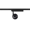 1-phase spot LIGHT EYE� 2.0 switchable, cardanic swivelling, ball shaped IP20, black matt 