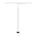 SLV LED 1-Phasen Pendelleuchte LIGHT EYE� 2.0, rund, CRi>90, schaltbar, 11W 3000K 1200lm 30�, wei� matt / schwarz