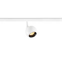 LED Spot LIGHT EYE� 2.0 TRACK 48V, rund, 30�, 10W, IP20, dimmbar, 3000K, 1200lm, wei� / schwarz