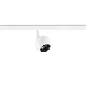 SLV LED Spot LIGHT EYE� 2.0 TRACK 48V, rund, 30�, 10W, IP20, dimmbar, 3000K, 1200lm, wei� / schwarz