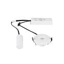 SLV LED Deckeneinbauleuchte P-LIGHT, rund, 3W, 6500K, 360lm, IK08, IP20, wei�