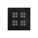 LED Panel PAVANNO 625, 45�, 22W, 3000/4000K, 3440lm, IP20, UGR19, dimmbar, schwarz