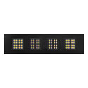 LED Panel PAVANNO 1200/300, 45�, 22W, 3000/4000K, 3440lm, IP20, UGR19, dimmbar, schwarz