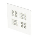 SLV LED Raster-Einbaupanel PAVANNO 600 ON-OFF, IP20, 220-240V AC/DC, 18-39W 3000-5000 (CCT) 6930lm 80�, UGR <19, schaltbar, wei�