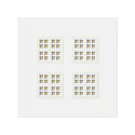 LED Raster-Einbaupanel PAVANNO 600 DALI, IP20, 220-240V AC/DC, 22-38W 3000-5000 (CCT) 6750lm 80�, UGR <19, dimmbar, wei�