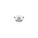 LED Deckeneinbauleuchte DOWNLIGHT P 165 30 HG ML DALI WH, IP54 IK08, � 16.5cm / DA 15cm, dimmbar, 15/21W 4000K 60�