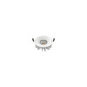 LED Deckeneinbauleuchte DOWNLIGHT P 165 30 WM ML ON-OFF, IP54 IK08, � 16.5cm / DA 15cm, dimmbar, 15/21W 4000K 60�, wei�/wei�
