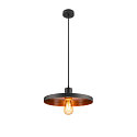 Pendelleuchte LALU� SET PLATE 33, E27, 1x max. 7,5W, IP20, dimmbar, schwarz