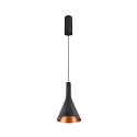 LED Pendelleuchte LALU� SET CONE 15, Aufbauversion, 40�, 10W, 2700/3000K, 550lm, IP20, dimmbar, schwarz