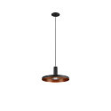 SLV LED Pendelleuchte LALU� SET PLATE 22, Einbauversion, 40�, 10W, 2700/3000K, 700lm, IP20, dimmbar, schwarz