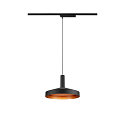 LED 1-Phasen Pendelleuchte LALU� SET TETRA 24, IP20, 10W 2700/3000K (CCT Switch) 40�, CRi>90, dimmbar, schwarz / Bronze