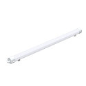 SLV LED Feuchtraum-Wannenleuchte WATERPROOF V 1200 41 ML ON-OFF, IP65 IK08, 220-240V AC/DC, 27W 3000-5000K (CCT) 4100lm, schaltbar