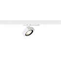 LED 3-Phasen Strahler EURO CUBE 2 M, eckig, 40°, 14W, IP20, C dimmbar, 4000K, 1700lm, weiß/schwarz