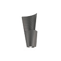 SLV Outdoor LED-Wandleuchte RASTERLYS WL UP/DOWN, IP65 IK03, 16W 2700/3000K 550lm 45�, direkt-indirekt, dimmbar, anthrazit
