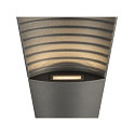 SLV Outdoor LED-Wandleuchte RASTERLYS WL UP/DOWN, IP65 IK03, 16W 2700/3000K 550lm 45�, direkt-indirekt, dimmbar, anthrazit