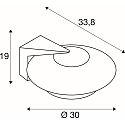 SLV Outdoor Wandleuchte SEJERO, E27, IP65, dimmbar, anthrazit