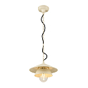 Outdoor Pendelleuchte SEJERO, E27, IP65, dimmbar, beige