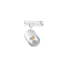 LED 3-Phasen Strahler TRACKSPOT P, 15,8cm, 36°, 12W, 2700K, IP20, 1952/6272lm, weiß