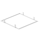 Einbaurahmen für LED PANEL P und PAVANNO, 60cm, weiß