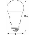 SLV LED Smart Leuchtmittel A60, 180�, E27, 9W, 2700K, 806lm, Zigbee, Apple, Google, Alexa, IP20, matt