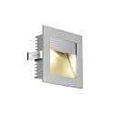 SLV Einbauleuchte FRAME CURVE LED silbergrau, LED warmwei�