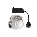 SLV Einbauleuchte HORN-T GU10, 1xGU10, 230V, Clipfedern, wei�