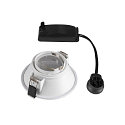 SLV Einbauleuchte HORN-O, 1xGU10, 230V, Clipfedern, wei�
