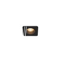 Outdoor LED Einbau-Downlight PATTA-F SQUARE, r�ckversetzt, IP65 IK02, dimmbar, inkl. Treiber, 12W 3000K 745lm 38�, schwarz