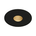 LED Einbauleuchte H-LIGHT 1 LED, 11,5W, 20�, 2700K, inkl. Treiber, Clipfeder, schwarz matt