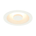 LED Decken-Einbauleuchte OCCULDAS 14, indirekt, IP20, 350mA, 15W 3000K 810lm 120�, inkl. Treiber + Clipfeder, dimmbar, wei�