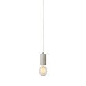 SLV Pendelleuchte FITU PD, E27, L�nge 9.1cm, Pendel 500cm, mit offenem Kabelende, Wei�