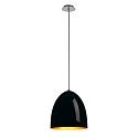 Pendelleuchte PARA CONE 30, rund, E27, 230V, schwarz/gold